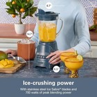 700w Hamilton Beach Blue Blender 40oz Glass Jar For Smoothies Ice Crush