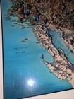 Unique Media Laminated Poster Map United States Of America Artistic Illustration