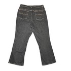 D   Co Women s Black Denim Jeans Size 34x27 Bootcut Casual Pants