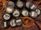 10 Pieces Badger Model 25 Water Meter Dial Registers  Wire  Cubic Feet  Remote 