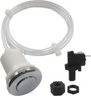 1pack Hot Tub Air Switch Polished Chrome Push Air Button Jetted For Whirlpool