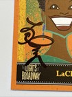 Signed Lachanze Lights Of Broadway Show Cards Summer 2015 Edition Trading Card 