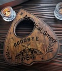 Haunted Active Spirit Ouija Board Planchette Curse Baphomet Moth Found Abandoned
