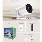 1080p Mini Led Projector Portable Wifi Phone Projector 4k Support Home Theater