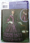 Historian Victorian Civil War Dress Ball Gown Costume Simplicity 4510 Pattern Ff
