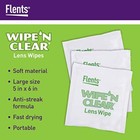 Lens Wipes Wipe  n Clear 150 Count Premoistened Streakfree Safe For Glasses Sung