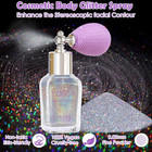 Body Glitter Spray  30ml Loose Laser Body Shimmer Powder Holographic Hair Spray 