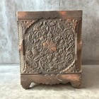 Antique J e Stevens Burglar Proof House Safe Cast Iron Bank 1897 Incomplete