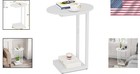 Stylish C-shaped Oval Coffee End Table     Perfect For Living Rooms   Bedrooms