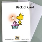 Snoopy Charlie Brown Birthday Card - Clouds Birthday Gifts