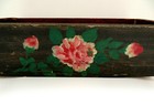 Vintage Chinese Wood Painted Planter   Storage Box