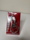 Vtg Coca Cola Pocket Watch Quartz With Clip 2001 Sealed Needs A New Battery