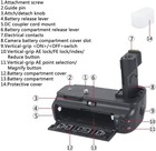 Vertical Battery Grip Replacement For Canon Bg-e2n     Compatible With Eos 20d 30d
