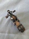 Metal Motorcycle Sculpture