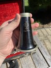 Vintage Thibouville France Freres Ivry Bb Wood Clarinet  W  Case   G8 Mouthpiece