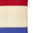 Vintage Wool Sewn Netherlands Flag Old Cloth Holland Textile Art