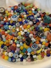 Millefiori Glass Mosaic Tiles Crafts Pieces Lampwork No-hole 2-9mm 10 Oz  2 Bags