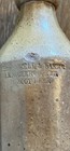 Rare 1850s Hartwell   Baker Knickerbocker Root Beer Stoneware Bottle 12 Sided