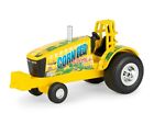 2023 Ertl 1 64  puller  Yellow  corn Fed Racing  Pro Stock Pulling Tractor Nip