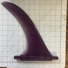 Original 1960s Variset Fin Rare Purple Good Shape Surfboard Fin Surf Surfing