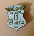 Ukraine Ukrainian Biker Motorcyclist Club Badge Pin Angels 11 Mc Bike Show