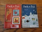 Vintage Pack-o-fun Scrap Craft Magazine 1968-69 Lot Of 5 Issues