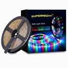 2x 16ft Bright Multicolor 5m 300leds Flexible Smd 5050 Led Strip Lights Lamp 12v