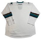 Reebok San Jose Sharks Nhl Premier Hockey Jersey White Men   s 2xl New