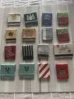 Lot  16  Vintage Matchbooks- Manhattan Nyc Hotels 1940-1960