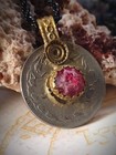 Crimson Ember Medallion Of The Solar Bloodline Awakened Magus
