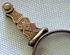 Gorgeous Victorian Folding Gold Plated Lorgnettes Or Spectacles C1860 