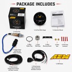 30-0300 X-series Wideband Uego Air Fuel Ratio Gauge Kit O2 Sensor 52mm For Aem