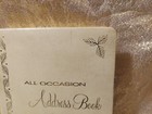 Vintage Telephone Address Book Unused 1949 Phillips Art 40s Stationary Office   