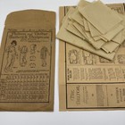 Antique Sewing Pattern Butterick 5506 Drop Seat Footed Hooded Pajamas Child Sz 6