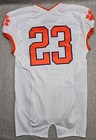 Clemson Tigers Football Jersey Mens 44 L White Game Worn Team Issued Nike  23