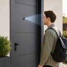 Hd Smart Silver Camera Peephole Viewer Camera Digital Door Eye With Screen 200w