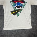 Rare Vintage 80s Single Stitch Boston Concert T Shirt Screen Stars Mens Large