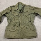 Vintage 40s Ww2 M-1943 M43 Field Jacket Coat Size 40s Us Army Us Military Usgi