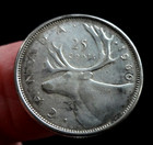 Canada 1960    25 Twenty-five Cents Silver Coin