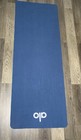 Alo Grounded No Slip Mat Cover Towel Honeycomb Grip Yoga Pilates Blue Eclipse
