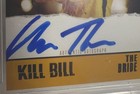 Uma Thurman Signed Kill Bill Custom Trading Card Beckett Witnessed Auto Grade 10