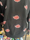 Hypland Naruto Shippuden Akatsuki Clouds Hoodie Size Medium