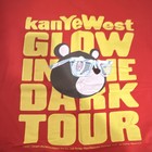 Kanye West Glow In The Dark Tour Red T-shirt Xl Original Concert Tee Mint 
