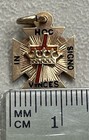 14k Gold Masonic Knights Templar Fob Charm  tj1066