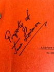Airport 77 Jack Lemmon Signed Personal Screenplay Production Draft  August 1976