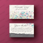 500 Thank You For Your Purchase Business Cards Pro Design 16pt Uv Gloss Or Matte