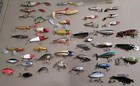 Lot 46 Vintage Antique Fishing Lures Mixed Lot Of 46 Used Lures