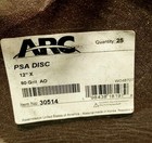 Lot Of 25 Arc Psa Disc 30514 12    80 Grit Ao