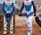 Thor Monster Yamalube Motocross Racing Gear Set Jersey pants Combo Mx Atv Suit