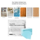 Multiple Effect The Floor Clean  100 Piece Floor Cleaning Tablets Multi-surface